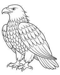 eagle coloring pages for kids