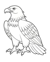 eagle coloring pages for kids