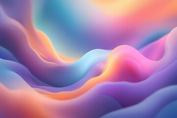 Obraz premium Abstract colorful wave design with flowing light and artistic texture, perfect for modern backdrops or vibrant wallpaper