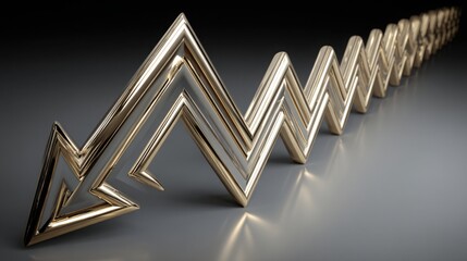 Analytical cpi surprise gold reaction index icon concept compiling insights on market responses to inflation shifts