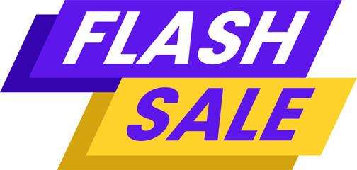 flash sale promotion banner modern