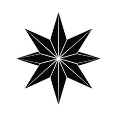 Simple Star Vector Ornament