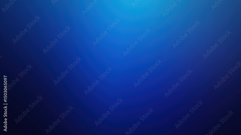 Poster smooth gradient background featuring deep blue tones, creating calming and serene atmosphere. this i
