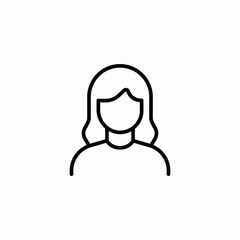 contact profile icon sign vector