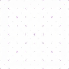 Soft Purple Seamless Pattern Featuring Abstract Shapes on a Light Background for Creative Design Projects