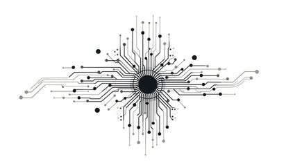 new style technology circuit board background