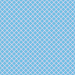 Naklejka premium Light Blue Background with White Diamond Pattern Ideal for Seamless Design Applications and Creative Projects