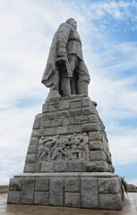 Obraz premium Monument to Russian soldier Alyosha in Bulgaria