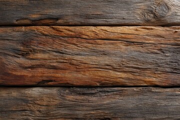 Rustic Weathered Wood: A Textured, Dark Brown Wooden Plank Background