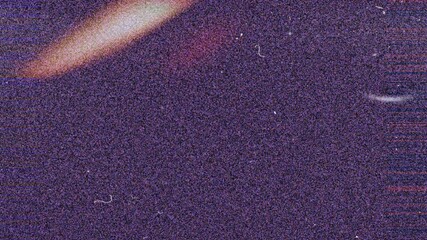 Dark vintage film grain with purple noise