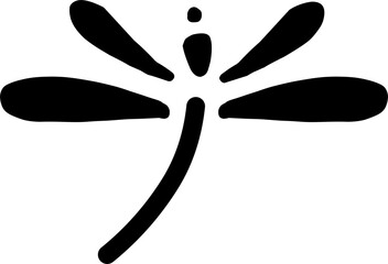 dragon fly vector in black, simple vector of dragon fly, dragon fly ilustration