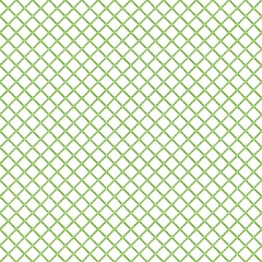 Fototapeta premium Seamless Green Grid Pattern on White Background for Background Designs or Textile Use