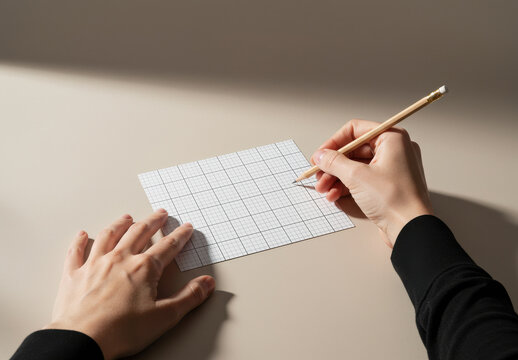 Hand Written Letter Mockup