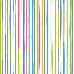 Colorful Seamless Striped Pattern with Vibrant Vertical Lines Ideal for Backgrounds and Textiles