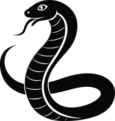 vector illustration of a snake