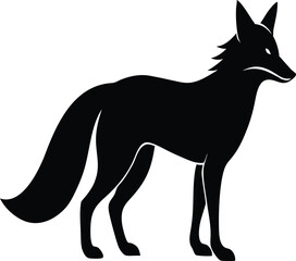 a-fox-silhutte-vector-art-illustration-on-white-ba.eps