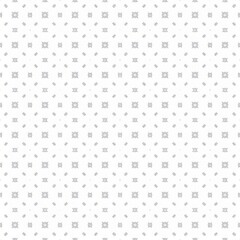 Subtle Gray Seamless Pattern Featuring Small Decorative Floral Shapes on a Light Background for Elegant Design Projects
