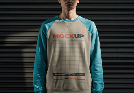 Overall Sweatsuit Mockup