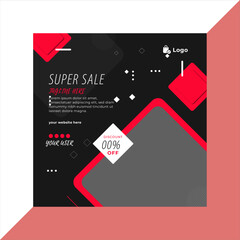 social media post banner