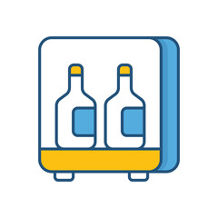 Mini Bar Vector icon