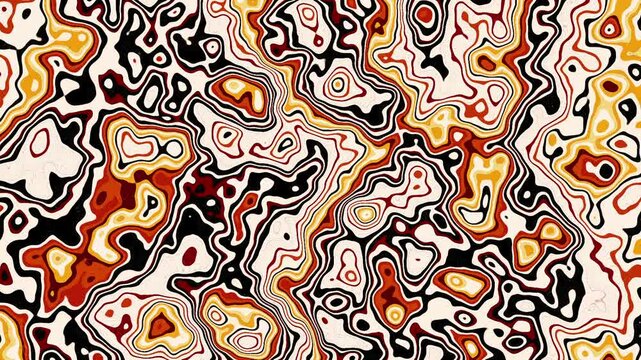 tiger skin seamless pattern