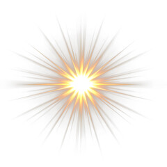 PNG glow and starlight flash with sparkle beam on night background, galaxy starscape with bright light shimmer, magical space shine and isolated starburst design for fantasy use PNG.