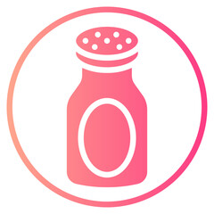 talcum powder gradient icon