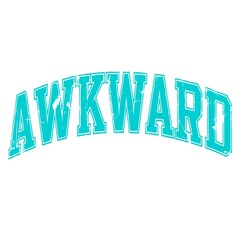Awkward Text Design – Bold and Funny Typography
