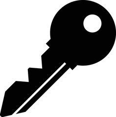 house key icon set. access account login password icons. security symbol