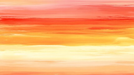 Abstract Warm Hues Horizontal Brushstrokes Texture