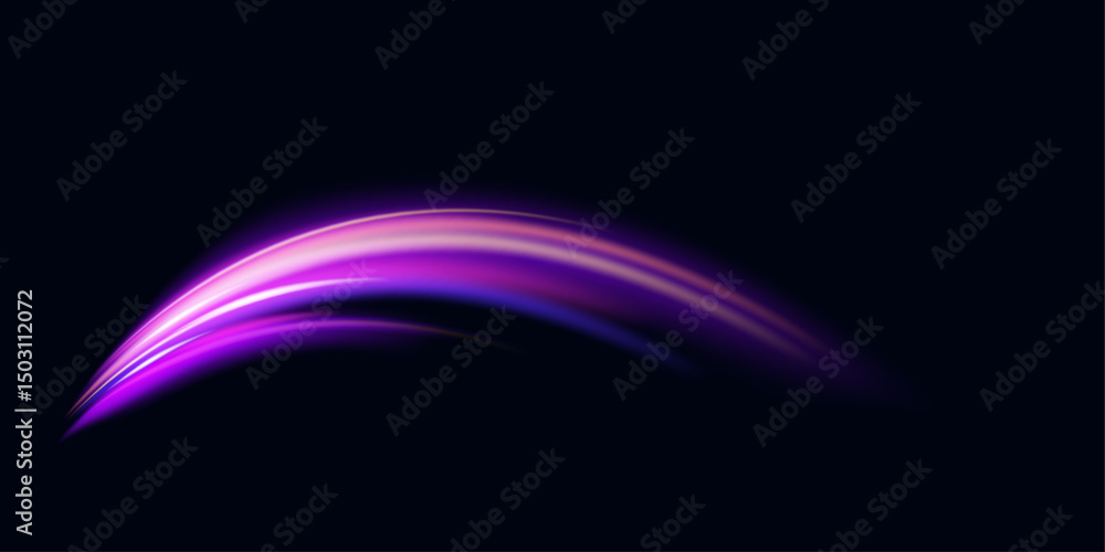 Poster speed connection vector background. vector swirl trail effect. abstract vector fire circles, sparkli