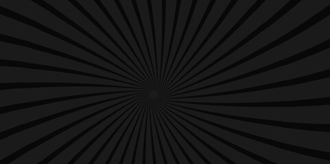 Obraz premium Black grey light line comic star vector presentation background design. sunburst background for retro design, Black And White Sunburst Background . 