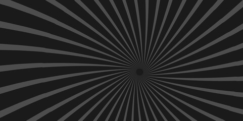 Black grey light line comic star vector presentation background design. sunburst background for retro design, Black And White Sunburst Background .
