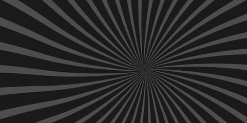 Black grey light line comic star vector presentation background design. sunburst background for retro design, Black And White Sunburst Background .
