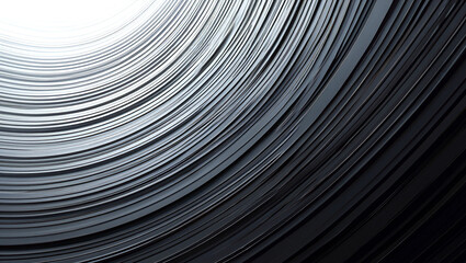 Abstract curved lines and light create a contemporary artistic design concept background