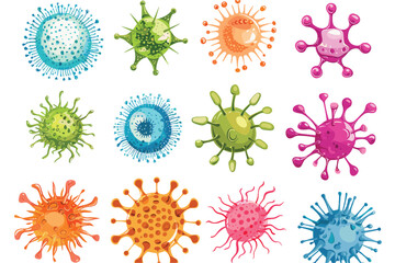 collection of bacteria in the gut microbiome