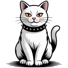 A cat animal vector