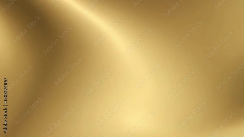 Poster elegant smooth gold fabric background with soft curves and luxurious texture, creating warm and soph