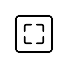 QR Code Scan frame icon representing scanning, barcode reading, or augmented reality frame