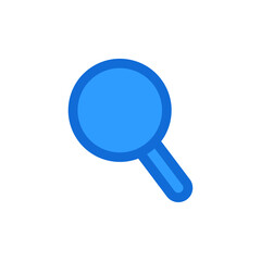 Magnifying glass icon representing search, zoom, and investigation