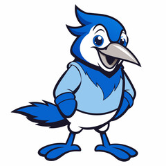 blue bird cartoon