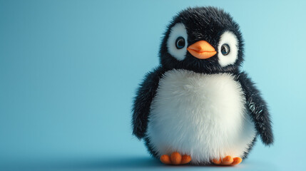 penguin on a white background