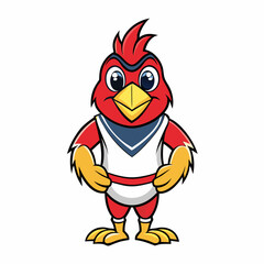 funny parrot cartoon