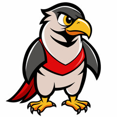 bird, cartoon, animal, vector, illustration, penguin, cute, funny, fun, nature, owl, art, chicken, beak, character, cold, parrot, design, christmas, hat, drawing, icon, wing, happy, ice