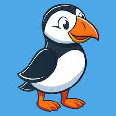 penguin with ice cream