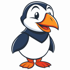 penguin with ice cream