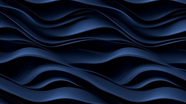 Dark wavy background with soft flowing fabric folds.