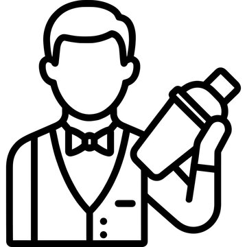 recommend clip art: Clean vector design of a cocktail shaker icon