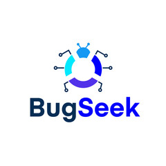 Modern Abstract Bug Illustration for Software Debugging and Development Concepts