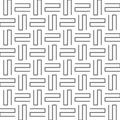 Minimalist black and white geometric line design in high-resolution PNG format with transparent background